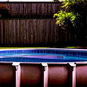 Above Ground Swimming Pool Png 06122024 PNG Image