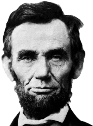 Abraham Lincoln Portrait PNG Image