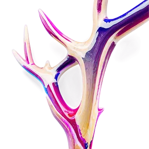 Abstract Antler Art Png 06212024 PNG Image