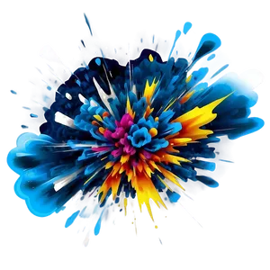 Abstract Art Explosion PNG Xuk