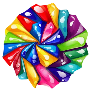 Abstract Art Pinwheel Png Mkl PNG Image