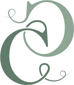 Abstract Artistic Alphabet Letter G PNG