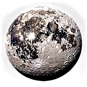 Abstract Artistic Moon Surface Png Fue75 PNG Image