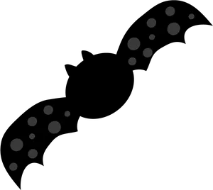 Abstract Bat Flight Formation PNG Image