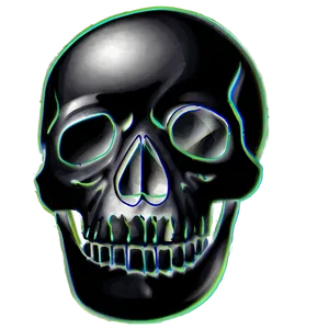 Abstract Black Skull Design Png Aui PNG Image