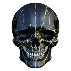 Abstract Black Skull Design Png Nhe77 PNG Image