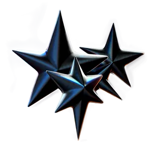 Abstract Black Stars Design Png 28 PNG Image