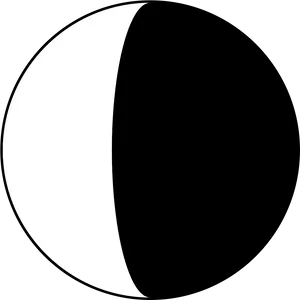 Abstract Blackand White Circle PNG Image