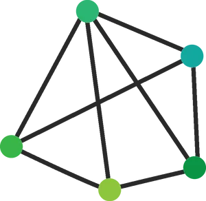 Abstract Blockchain Network Graphic PNG