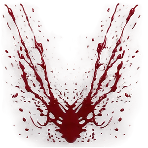 Abstract Blood Spatter Png 06122024 PNG Image