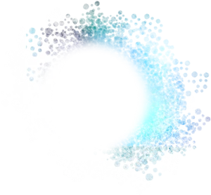 Abstract_ Blue_ Black_ Paint_ Splash PNG Image