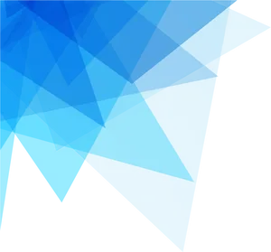 Abstract Blue Polygonal Background PNG Image