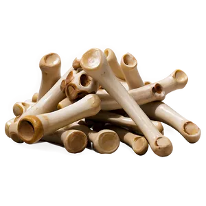 Abstract Bone Pile Art Png Wgj PNG Image