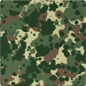 Abstract Camouflage Pattern PNG Image