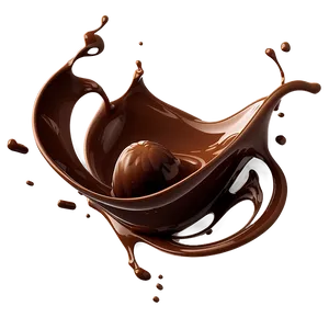 Abstract Chocolate Splash Png 61 PNG Image