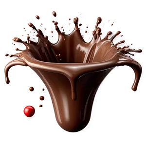 Abstract Chocolate Splash Png Awo PNG Image