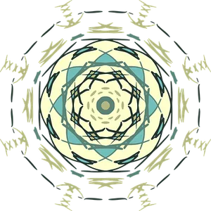 Abstract Circle Pattern PNG Image