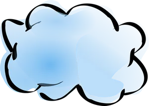 Abstract Cloud Graphic PNG Image