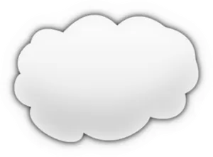 Abstract Cloud Shape Transparent Background PNG Image