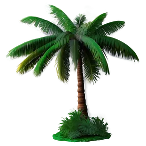 Abstract Coconut Tree Png 89 PNG Image