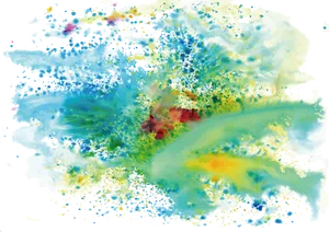 Abstract Color Explosion PNG Image