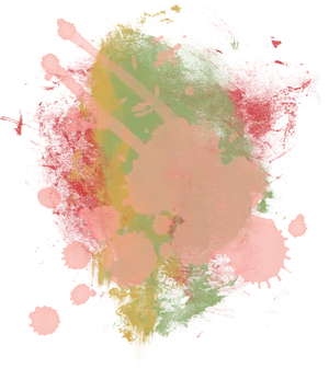 Abstract Color Explosion Artwork PNG Image