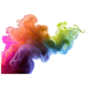 Abstract Colorful Smoke Png Mje PNG Image