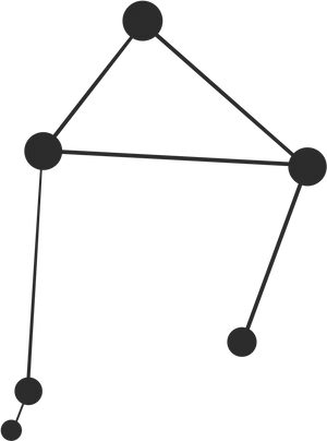 Abstract Constellation Diagram PNG Image