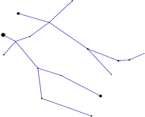 Abstract Constellation Diagram PNG Image