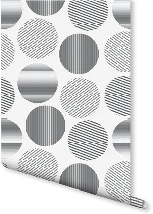 Abstract Dottedand Lined Pattern PNG Image