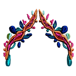 Abstract Embroidery Art Png Yrx PNG Image