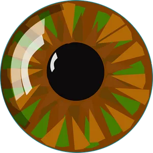 Abstract Eye Illustration PNG Image