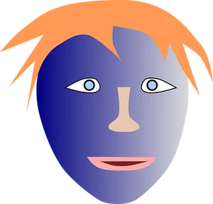 Abstract Face Illustration PNG Image
