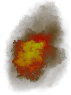 Abstract_ Fiery_ Explosion PNG Image