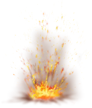 Abstract Firework Explosion PNG Image