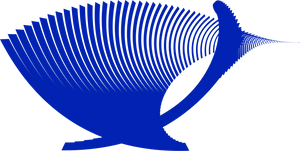 Abstract Fish Silhouette PNG Image