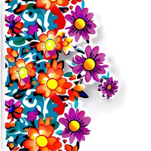 Abstract Floral Pattern Png 06202024 PNG Image