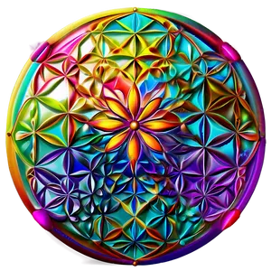 Abstract Flower Of Life Background Png 41 PNG Image