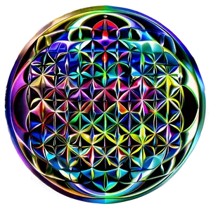 Abstract Flower Of Life Background Png Ufn PNG Image