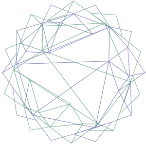 Abstract Geometric Complexity PNG Image