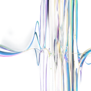 Abstract Glitch Artwork PNG Image