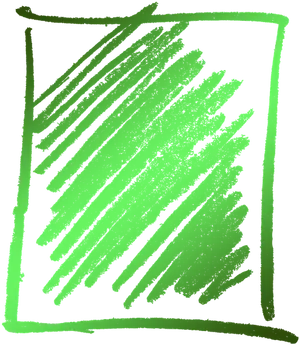 Abstract Green Brushstrokes Texture PNG Image