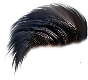 Abstract_ Hair_ Swirl_ Art PNG Image