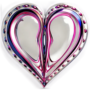 Abstract Heart Art Png Uwr PNG Image