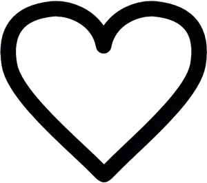 Abstract Heart Outline PNG Image