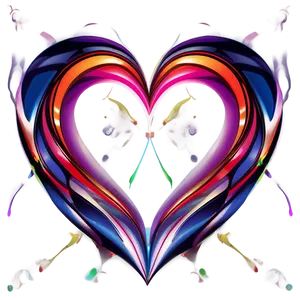 Abstract Heart Vector Png Yts4 PNG Image