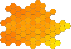 Abstract Honeycomb Pattern PNG Image