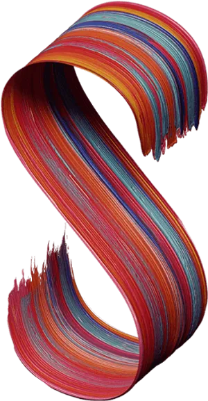 Abstract Infinity Loop PNG Image