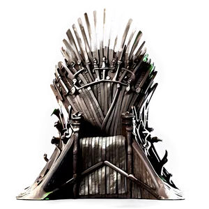 Abstract Iron Throne Png Fco18 PNG Image