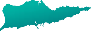 Abstract Island Map Vector PNG